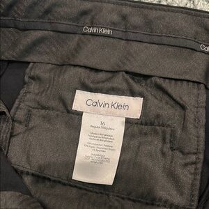 Calvin Klein Charcoal Pants